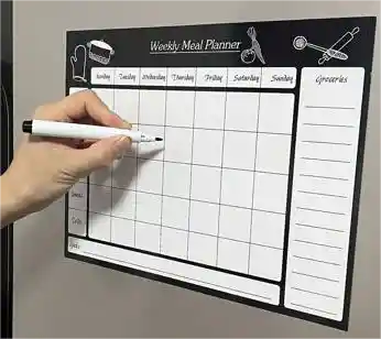 Planificador Imantado Semanal Mensual Comidas