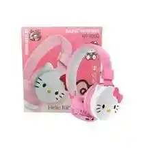 Diadema Audífonos Bluetooth Hello Kitty Inalámbrica Kr-9900