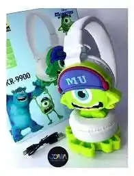 Diadema Audífonos Bluetooth Monsters Inc Inalámbrica Kr-9900