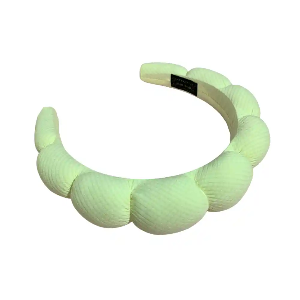 Diadema Balaca Puffy Skincare Beige
