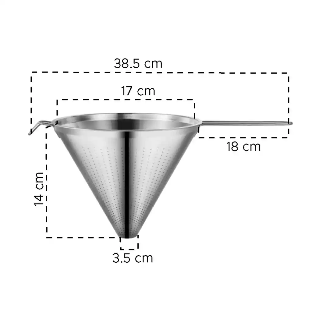 Colador Embudo Tipo Chino