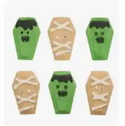 Thrills And Chills Rawhide Alternative Coffin Dog Treats 8 Count 6 Oz