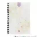 Cuaderno Argollado Pasta Dura 160 Hojas 5 Materias Mujer Lukis Pequeño Cuadriculado 📔🌷