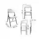 Silla Plegable Blanca