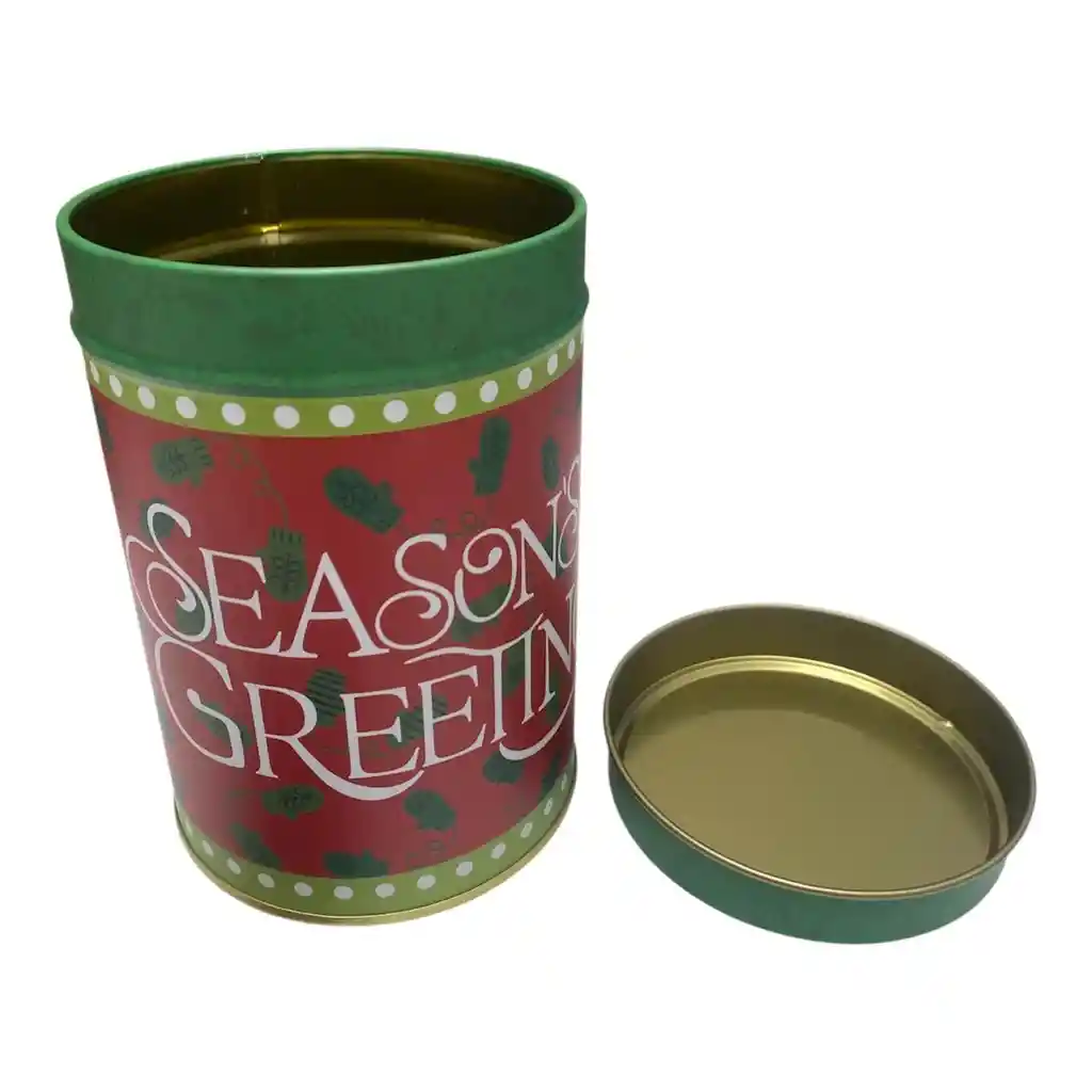 Tarros Navideños Redondos Seasons, 9 Cms X 13 Cms (4 Unds Disponibles)