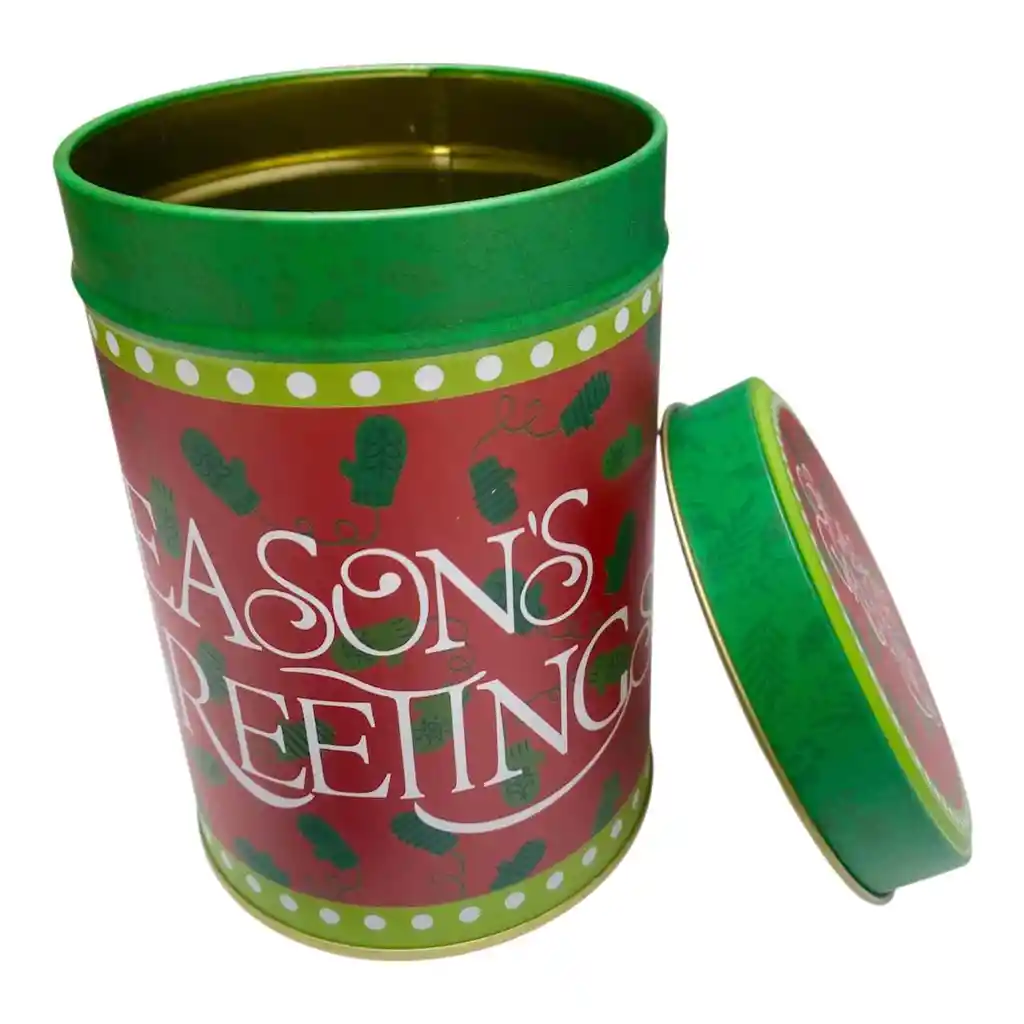 Tarros Navideños Redondos Seasons, 9 Cms X 13 Cms (4 Unds Disponibles)