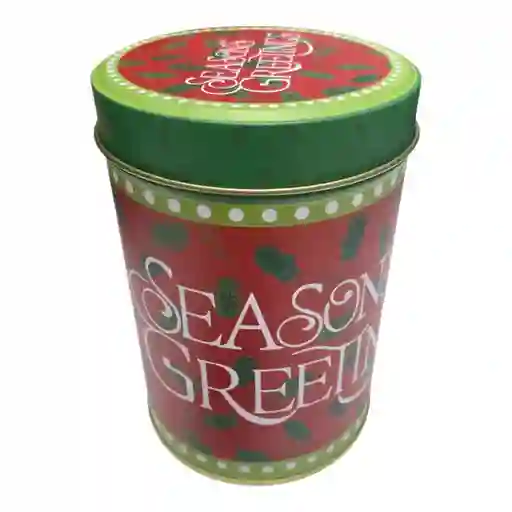 Tarros Navideños Redondos Seasons, 9 Cms X 13 Cms (4 Unds Disponibles)