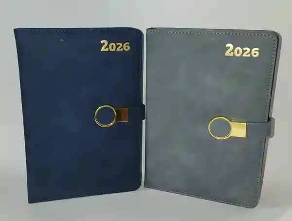 Agenda Diaria 2026 Broche Dorado Ref-22309-24