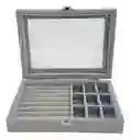 Joyero Caja Exhibición Estuche Organizador De Joyas Ld-1016