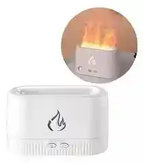 Humidificador De Aire Difusor De Aroma Simulación De Flama Con Luz