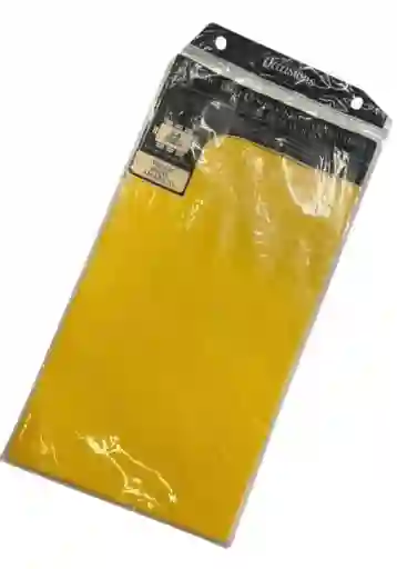 Mantel Amarillo Plástico Rectangular (137 Cms X 274 Cms )