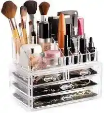 Organizador De Joyería Y Cosméticos De Acrílico, 4 Cajones