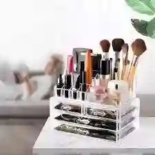 Organizador De Joyería Y Cosméticos De Acrílico, 4 Cajones