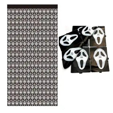 Cortina Scream Hallowen