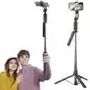 Trípode/palo Selfie/estabilizador Con Seguimiento De Movimiento Ia 3 En 1 De 1.80 Cm