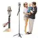 Trípode/palo Selfie/estabilizador Con Seguimiento De Movimiento Ia 3 En 1 De 1.80 Cm