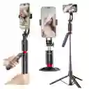 Trípode/palo Selfie/estabilizador Con Seguimiento De Movimiento Ia 3 En 1 De 1.80 Cm