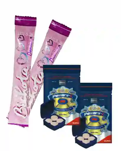 Kit Fuego: Potenciador Bichota (ella) + Potenciador Powersx (él) Para Un Placer Inolvidable!