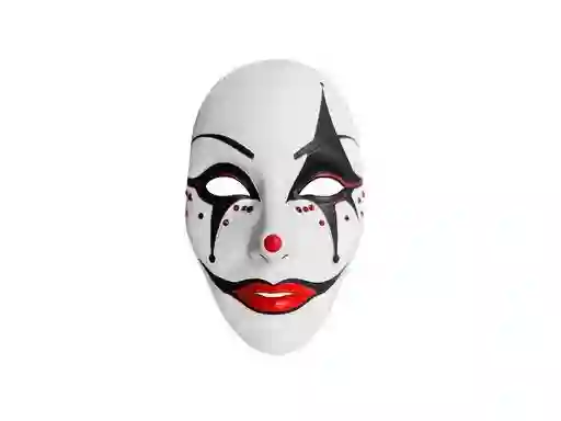 Mascara Payaso Joker Arlequin