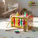 Juguete Estimulación Martillo En Madera Multifuncional León