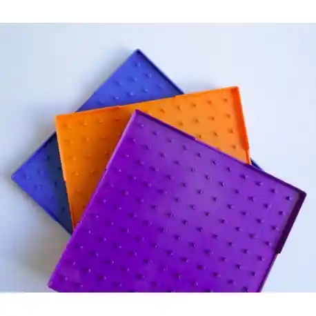 Geoplano Tabla Matemática Multiusos Doble Cara (cuadrado Y Circular) Con Accesorios 📏🔵✨