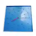 Geoplano Tabla Matemática Multiusos Doble Cara (cuadrado Y Circular) Con Accesorios 📏🔵✨