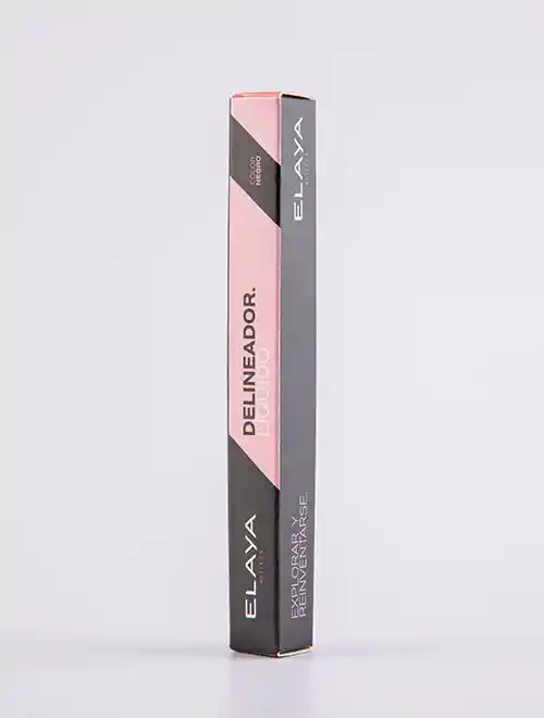 🖤 Delineador Líquido Plumón Elaya Beauty – Negro Intenso, Waterproof Y De Larga Duración
