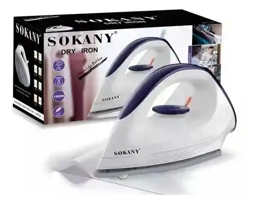 Plancha De Ropa Sokany Sk-119 Seca 1200w Control Temperatura