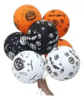 Paquete De Bombas Globos - Halloween X12