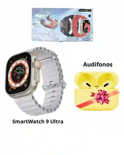 Reloj Smartwatch 9 Ultra + Obsequio