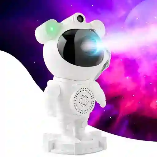 Proyector Galaxias Luna Astronauta Bluetooth Parlante