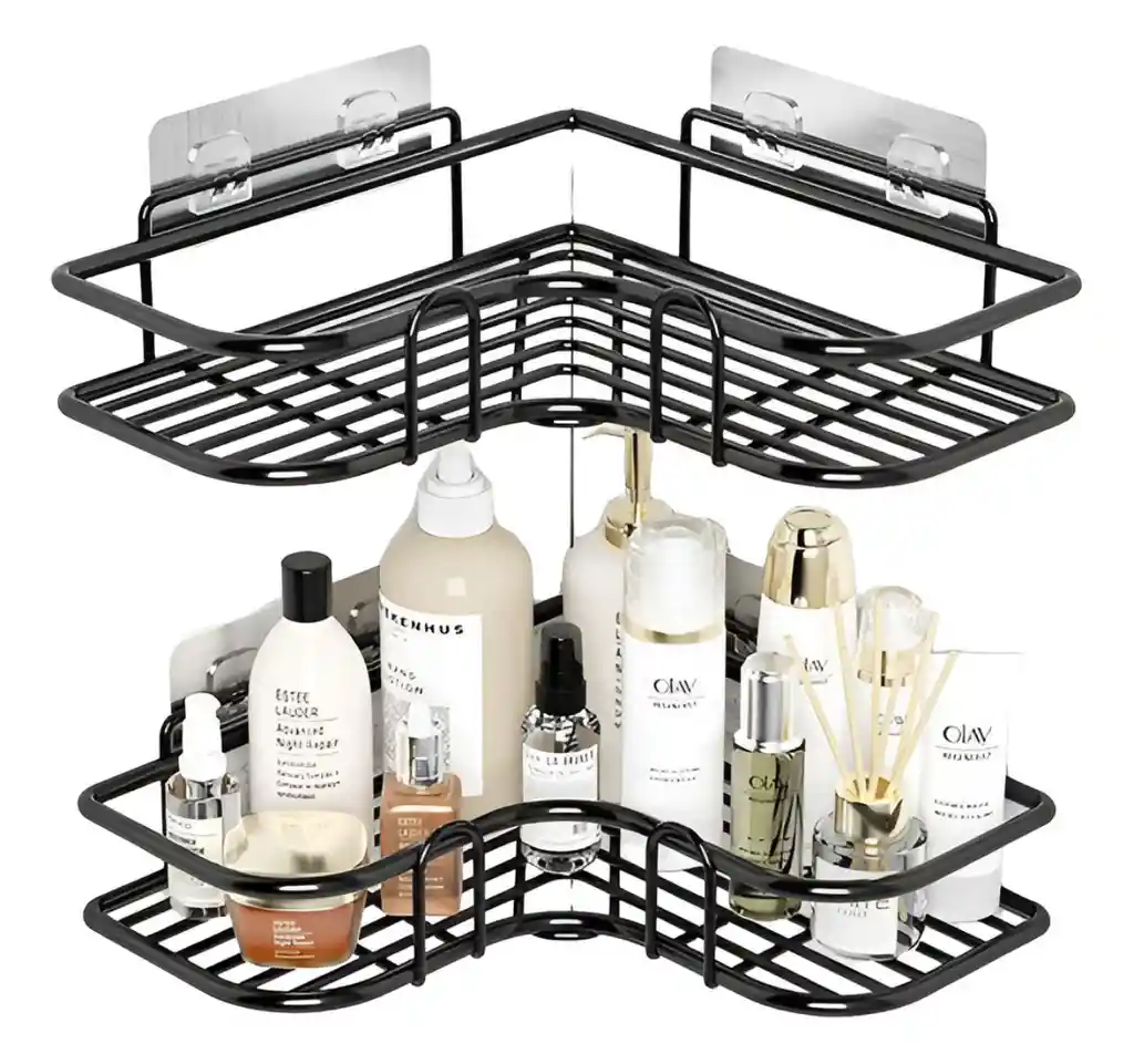 Organizador Ducha Baño Esquinero Inoxidable X4