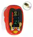 Pulso Oximetro Pediatrico Saturador Usb Recargable + Estuche