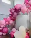 Globos De Látex Rosas Intensos X 50 Unidades
