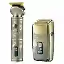 Combo Máquina Vgr Patillera + Shaver V-649