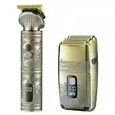 Combo Máquina Vgr Patillera + Shaver V-649