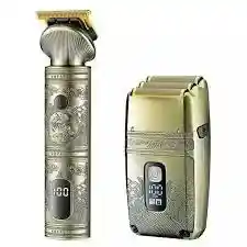 Combo Máquina Vgr Patillera + Shaver V-649