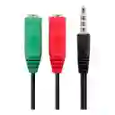 Cable Adaptador Convertidor Jack 3.5 Microfono/auricular Ps4