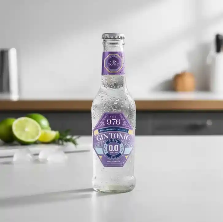 Agua Tonica Mil 976 Gin Tonic 0.0 Botella X 207ml