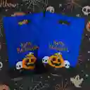Halloween Bolsitas Grandes Metalizadas X10 Uds.