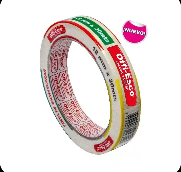 Cinta Enmascarar 18mm X 30mts