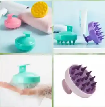 Cepillo Masajeador De Cuero Cabelludo Colores Surtido