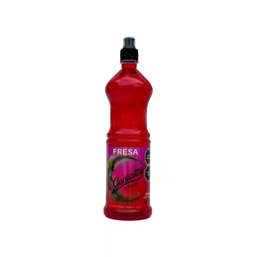 Sirope Geniality Fresa 1000ml