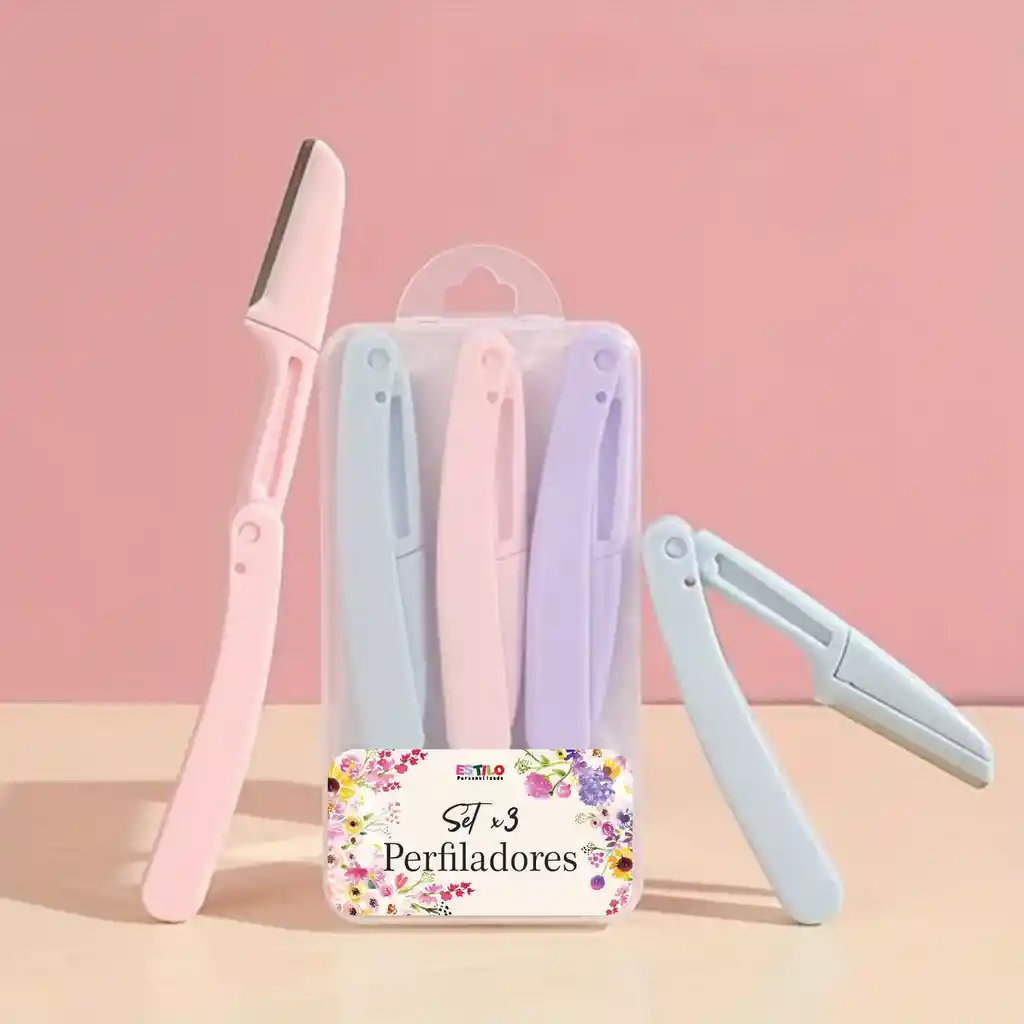 💫 Perfilador De Cejas X3 Unidades – Precisión Y Suavidad Profesional ✨