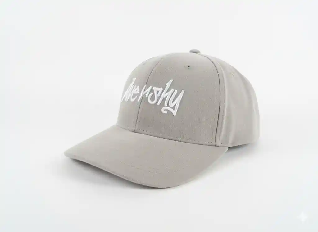 Gorra Suede Drop Gris Claro