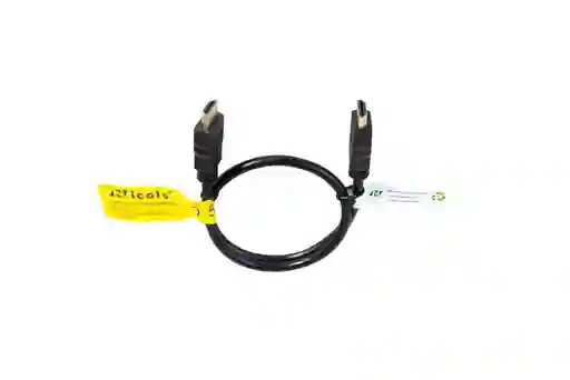 Cable Hdmi 50 Centimetros Fhd (1080x1920) Encauchetado Versión 1.4