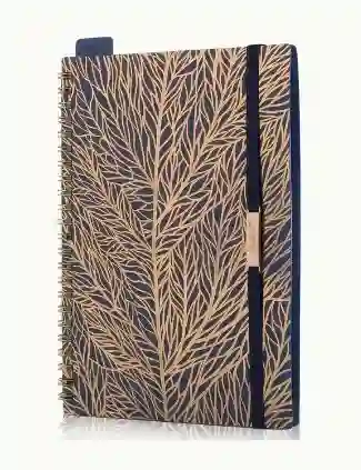 Agenda Idealink Azul Dorado Ref 3