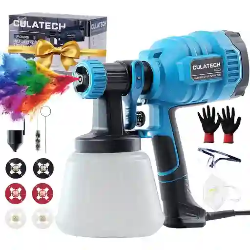 Pistola Eléctrica Para Pintar Con Accesorios