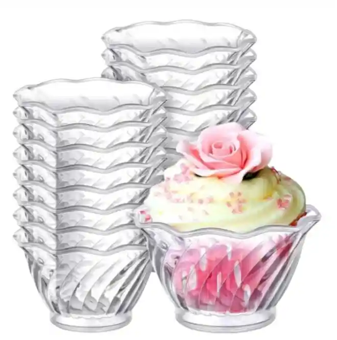 Copa Sundae 3.5 Onzas X 25 Unds, Copa Para Postres