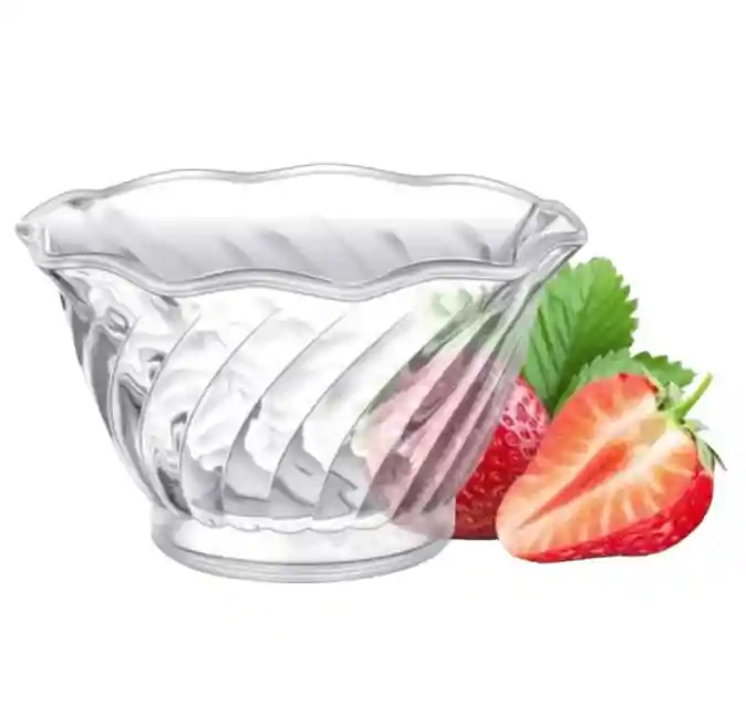 Copa Sundae 3.5 Onzas X 25 Unds, Copa Para Postres